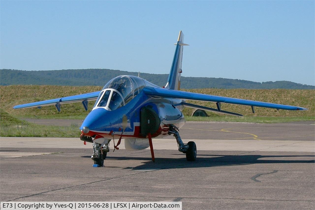E73, Dassault-Dornier Alpha Jet E C/N E73, Dassault-Dornier Alpha Jet E (F-TENE), Athos 06 of Patrouille de France 2015, Luxeuil-Saint Sauveur Air Base 116 (LFSX) Open day 2015