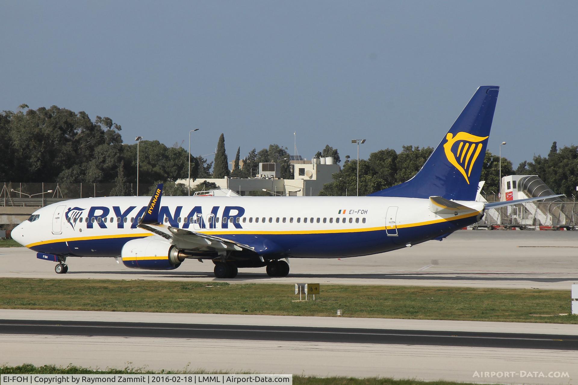 EI-FOH, 2016 Boeing 737-8AS C/N 44717, B737-800 EI-FOH Ryanair