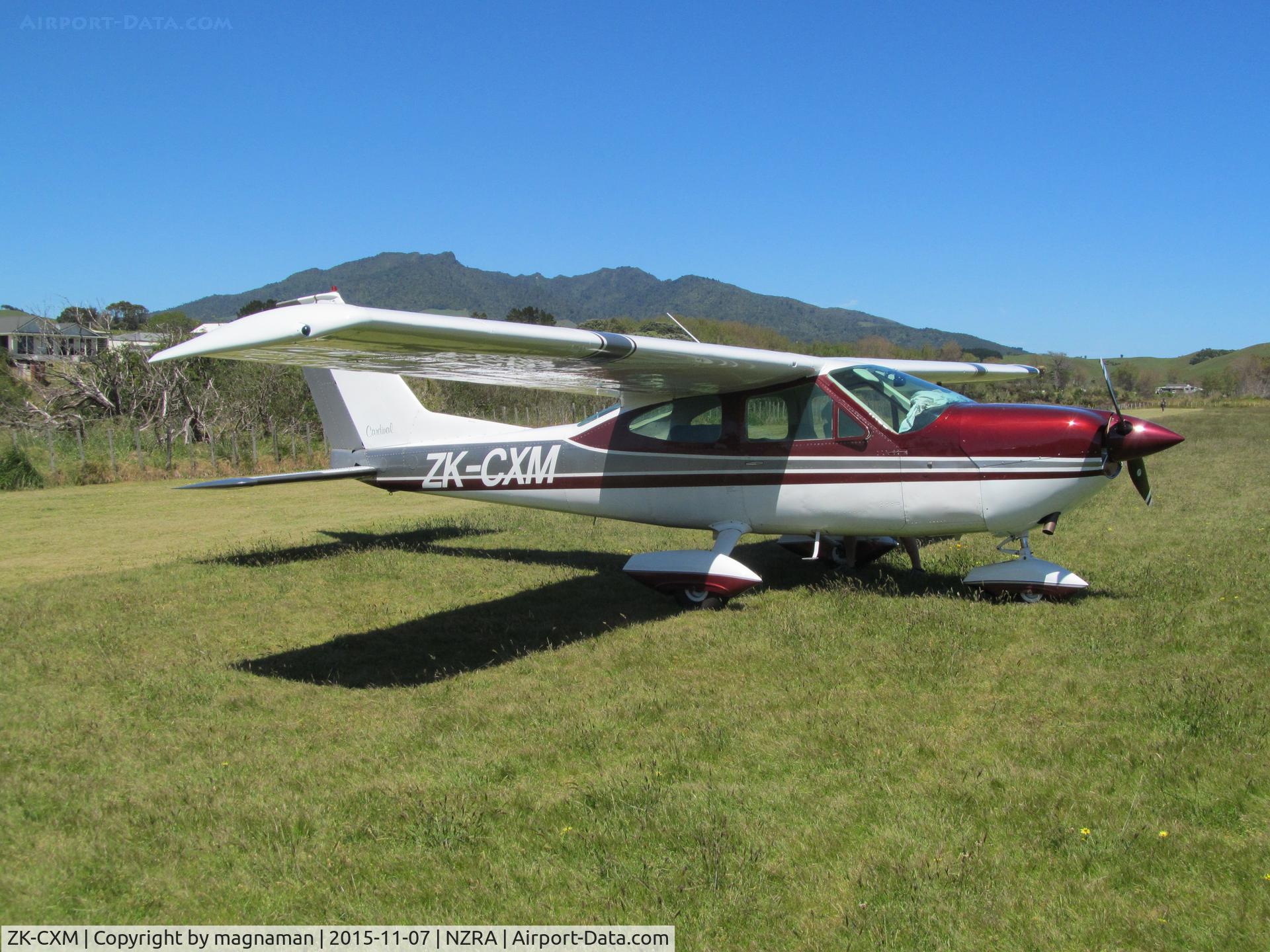 ZK-CXM, Cessna 177B Cardinal C/N 17701462, at fly in
