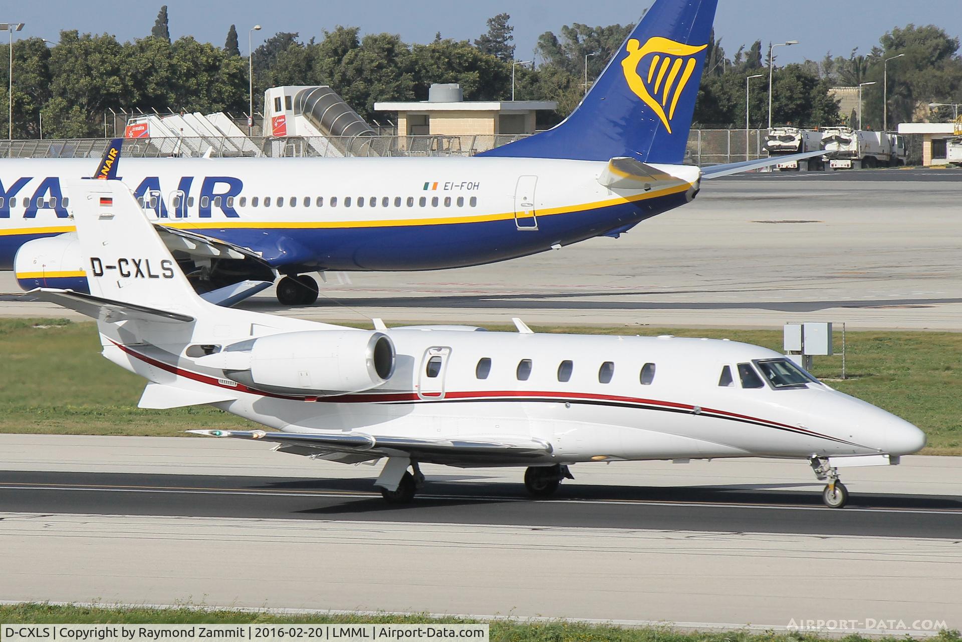 D-CXLS, 2009 Cessna 560XL Citation XLS+ C/N 560-6027, Cessna Citation XL 560 XLS Plus D-CLXS Air Hamburg