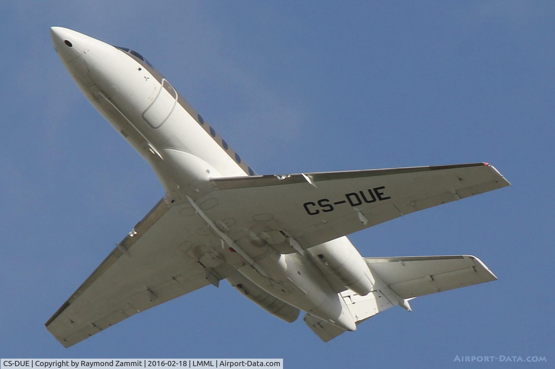 CS-DUE, 2008 Hawker Beechcraft 750 C/N HB-11, Raytheon Hawker750 CS-DUE Netjets