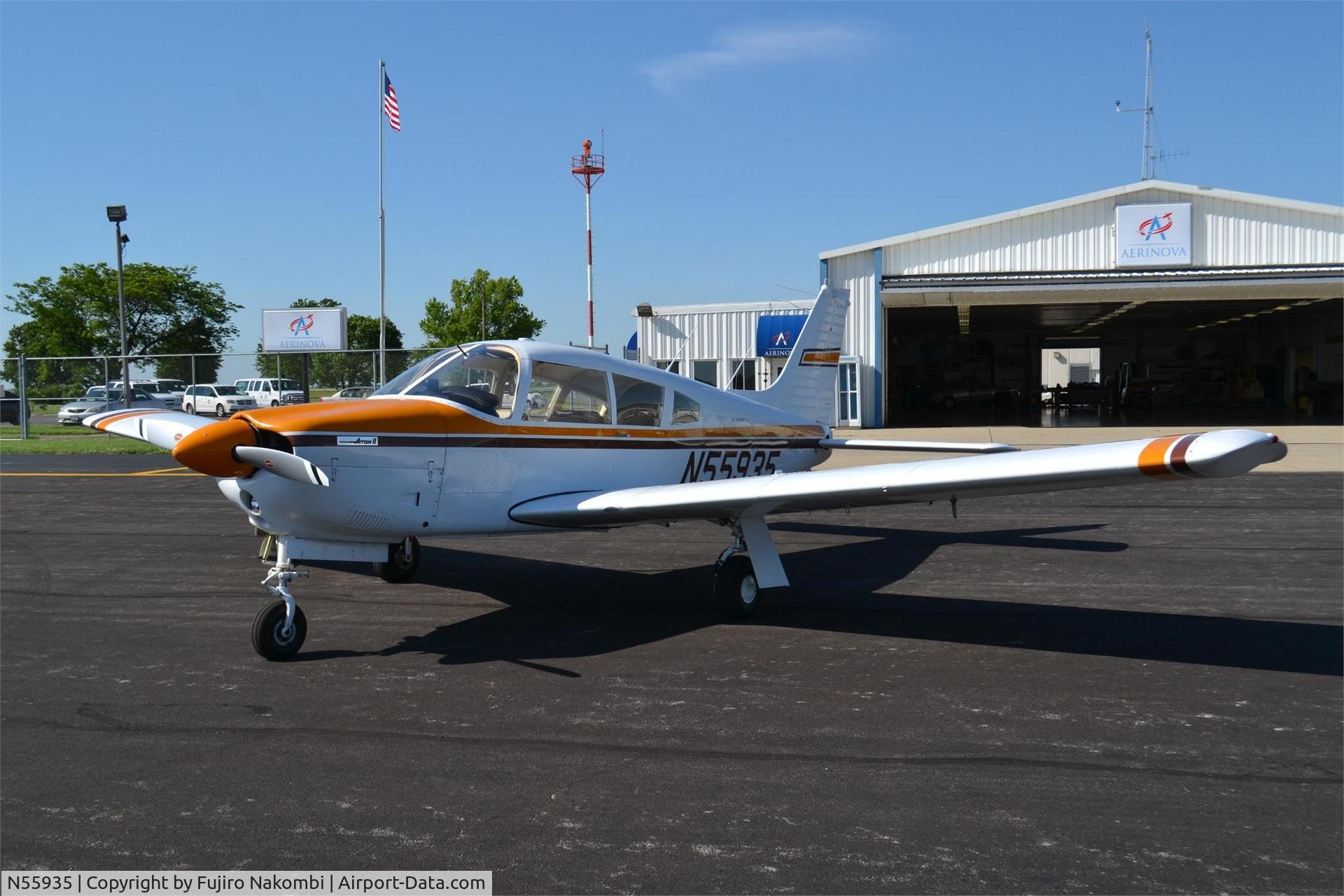 N55935, 1973 Piper PA-28R-200 Cherokee Arrow C/N 28R-7335313, 1973 Piper PA-28R-200