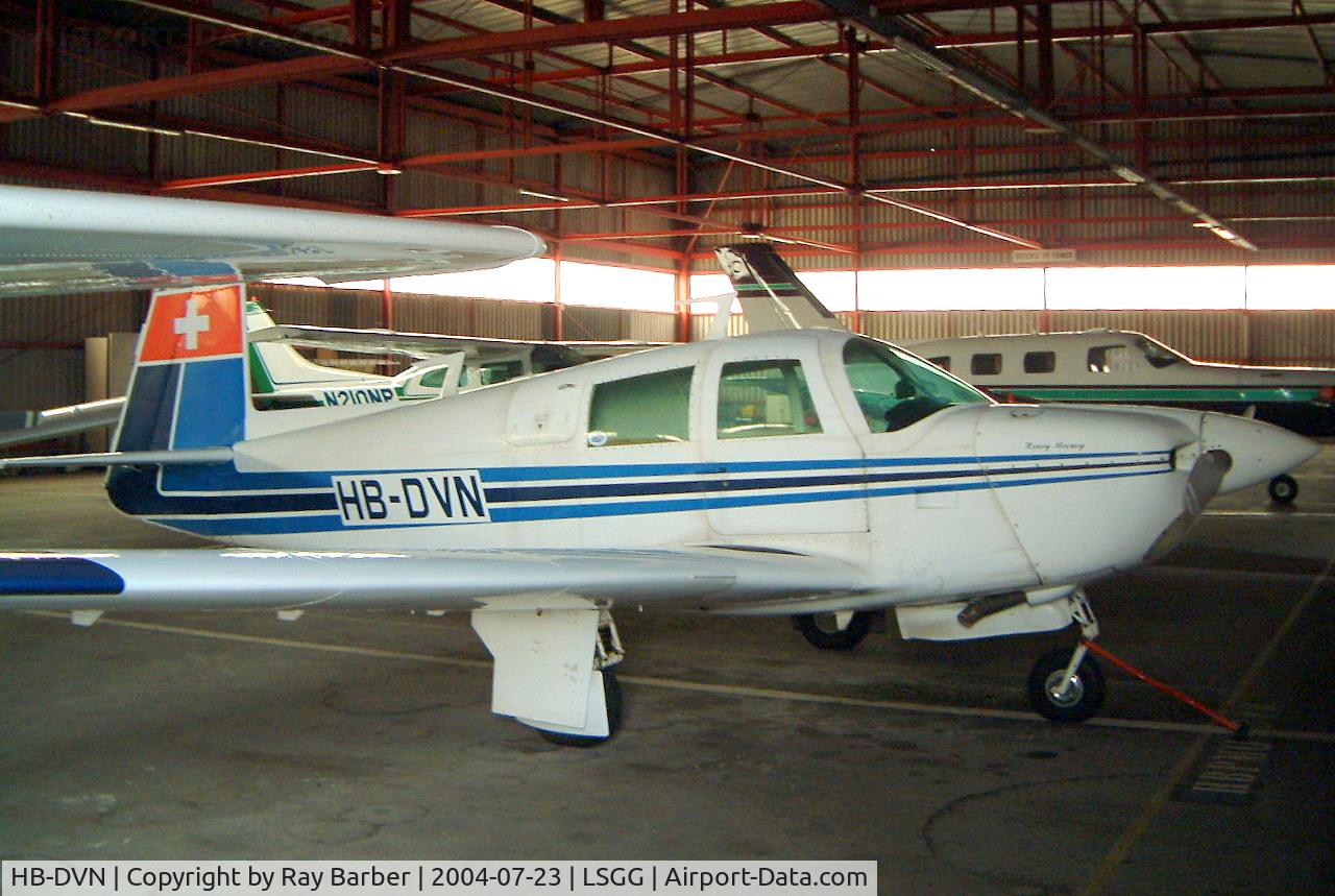 HB-DVN, 1965 Mooney M20E Super 21 C/N 807, Mooney M.20E Chaparral [807] Geneva-International~HB 23/07/2004