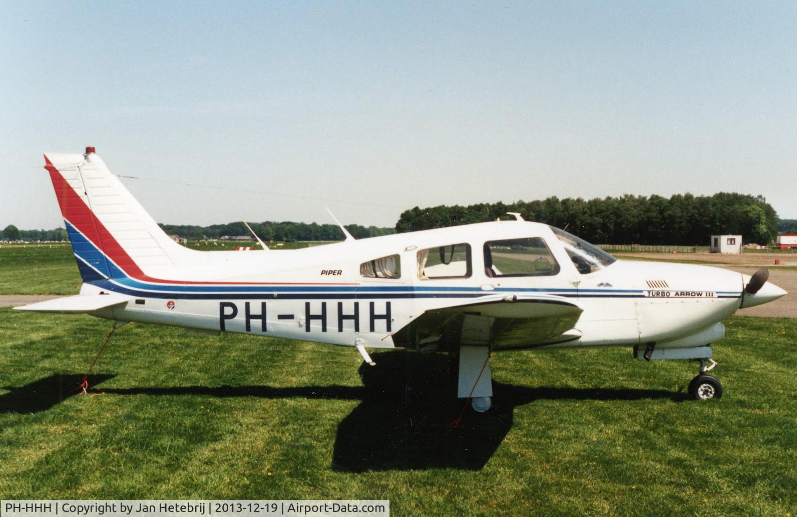 PH-HHH, Piper PA-28R-201T Turbo Cherokee Arrow III C/N 28R-7803048, PIPER PA-28R-201T Turbo Arrow III