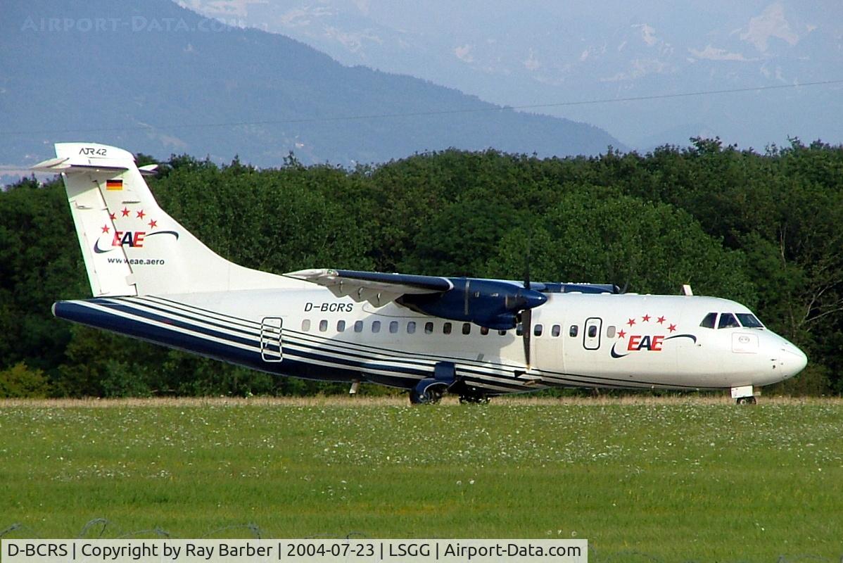D-BCRS, 1992 ATR 42-300 C/N 287, Aerospatiale ATR-42-310 [287] (European Air Express) Geneva-International~HB 23/07/2004