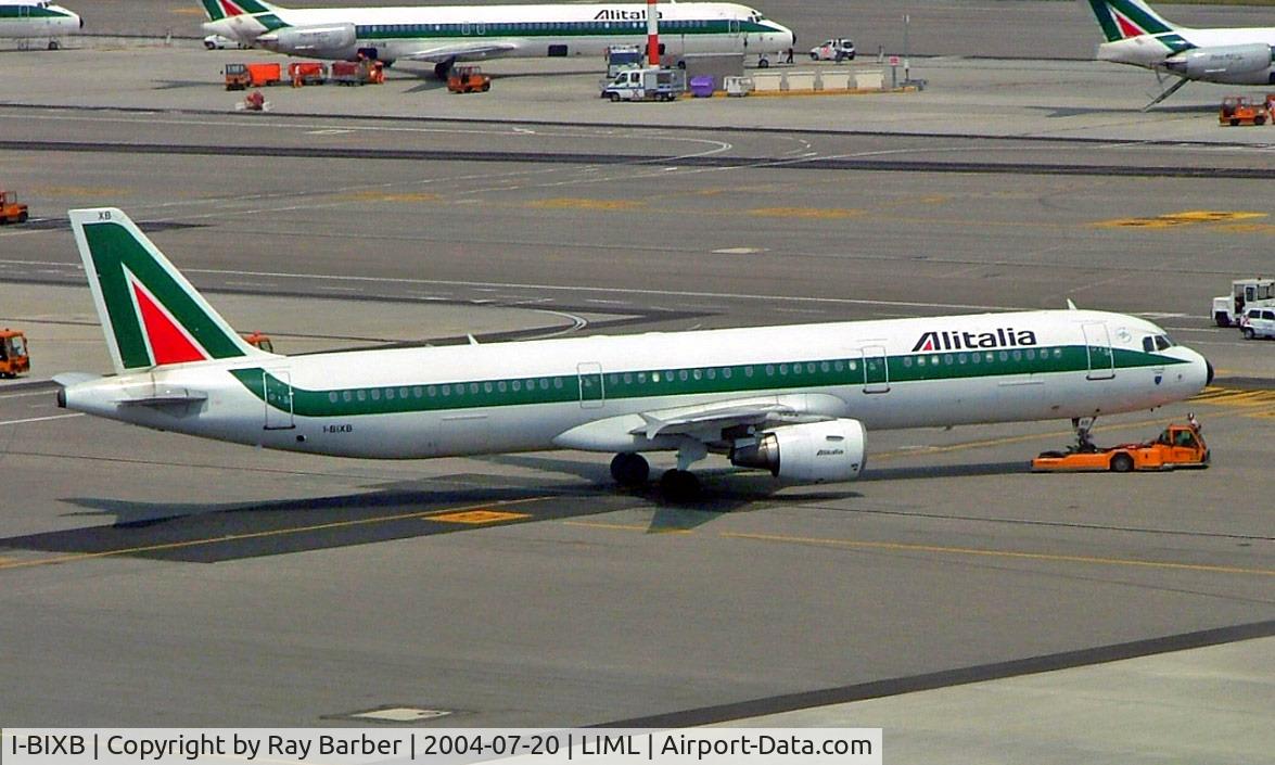 I-BIXB, 1995 Airbus A321-112 C/N 524, Airbus A321-112 [0524] (Alitalia) Milan-Linate~I 20/07/2004