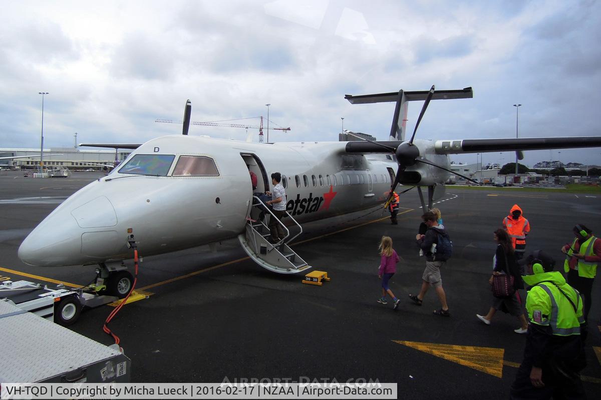 VH-TQD, 2004 De Havilland Canada DHC-8-315 Dash 8 C/N 598, At Auckland