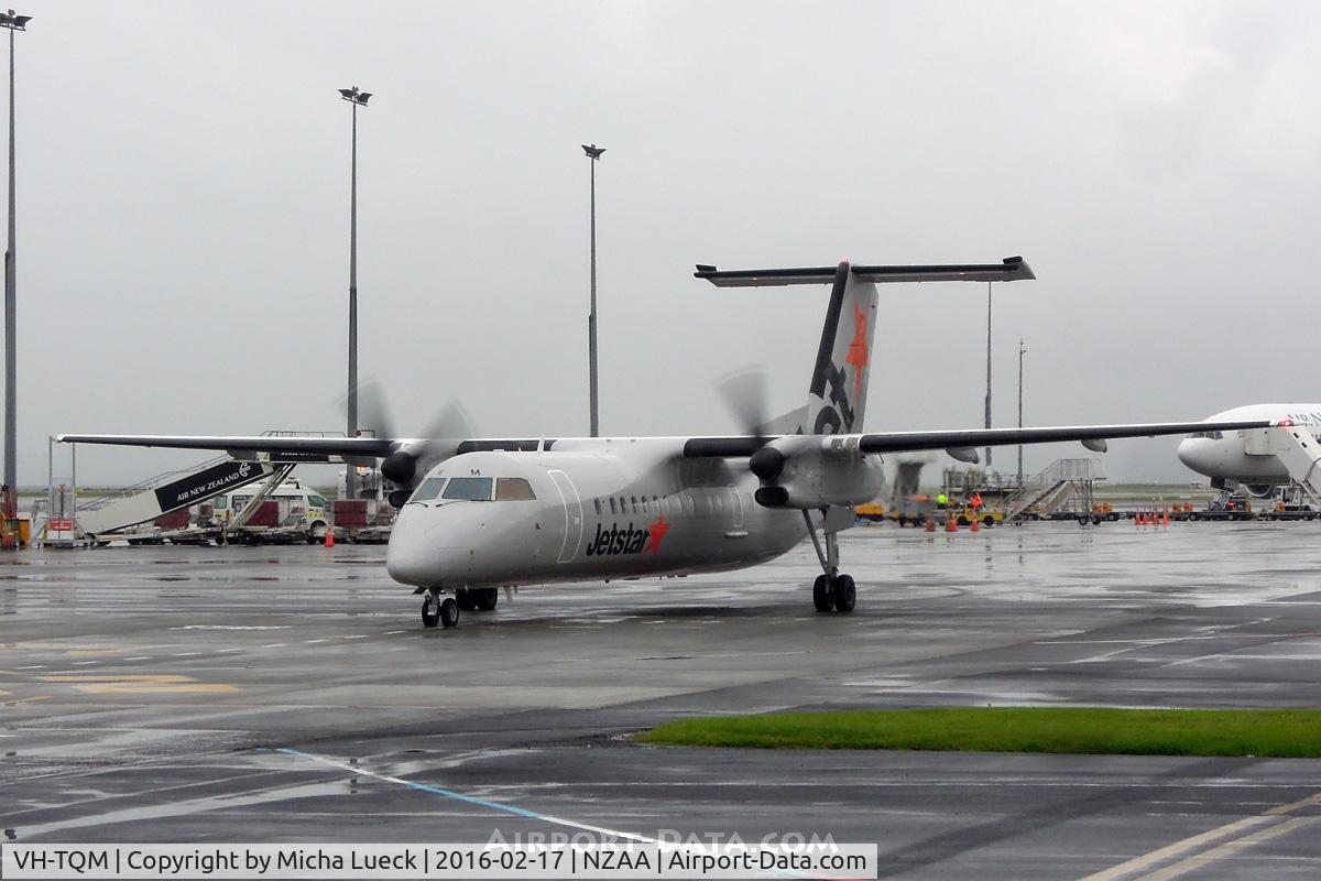 VH-TQM, 2004 De Havilland Canada DHC-8-315Q Dash 8 C/N 604, At Auckland
