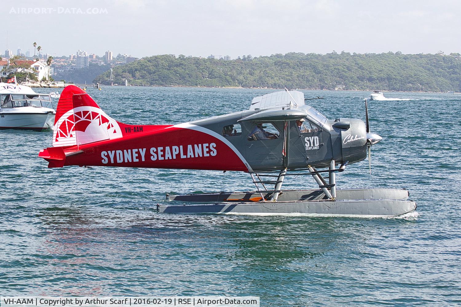 VH-AAM, 1961 De Havilland Canada DHC-2 Beaver Mk.I C/N 1492, VH-AAM Rose Bay Sydney NSW 2015