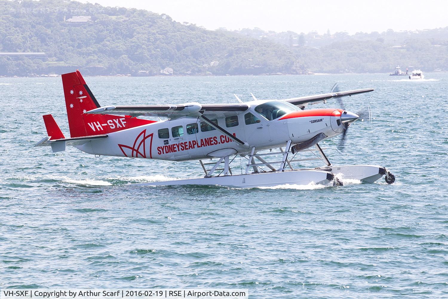 VH-SXF, Cessna 208 Caravan I C/N 20800, VH-SXF Rose Bay Sydney NSW 2016