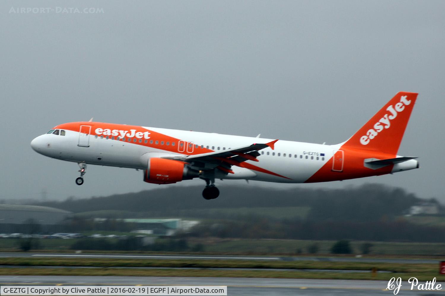 G-EZTG, 2009 Airbus A320-214 C/N 3946, In action at Glasgow International EGPF