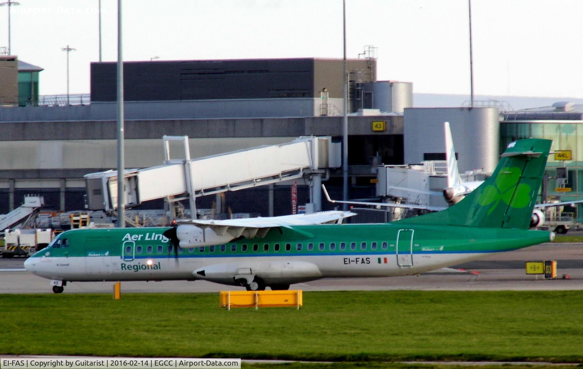 EI-FAS, 2013 ATR 72-600 (72-212A) C/N 1083, At Manchester