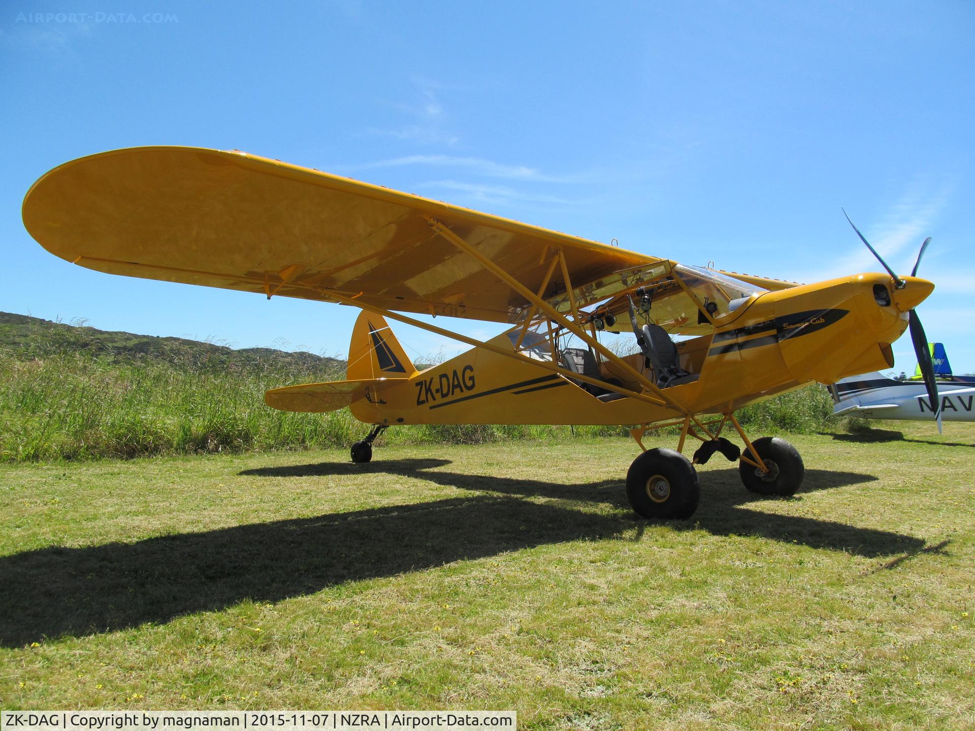 ZK-DAG, Zlin Savage C/N 306, at fly in