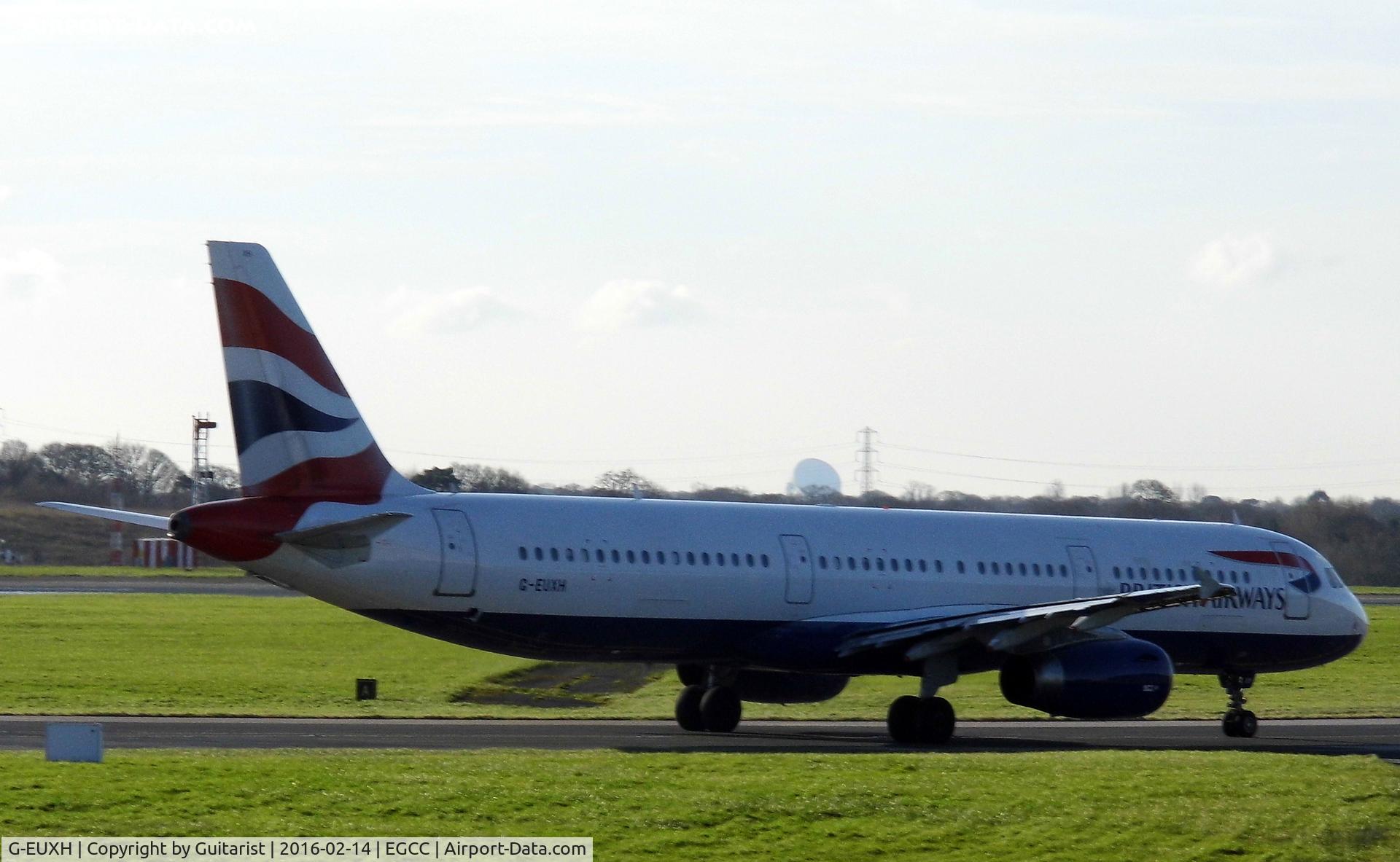 G-EUXH, 2004 Airbus A321-231 C/N 2363, At Manchester