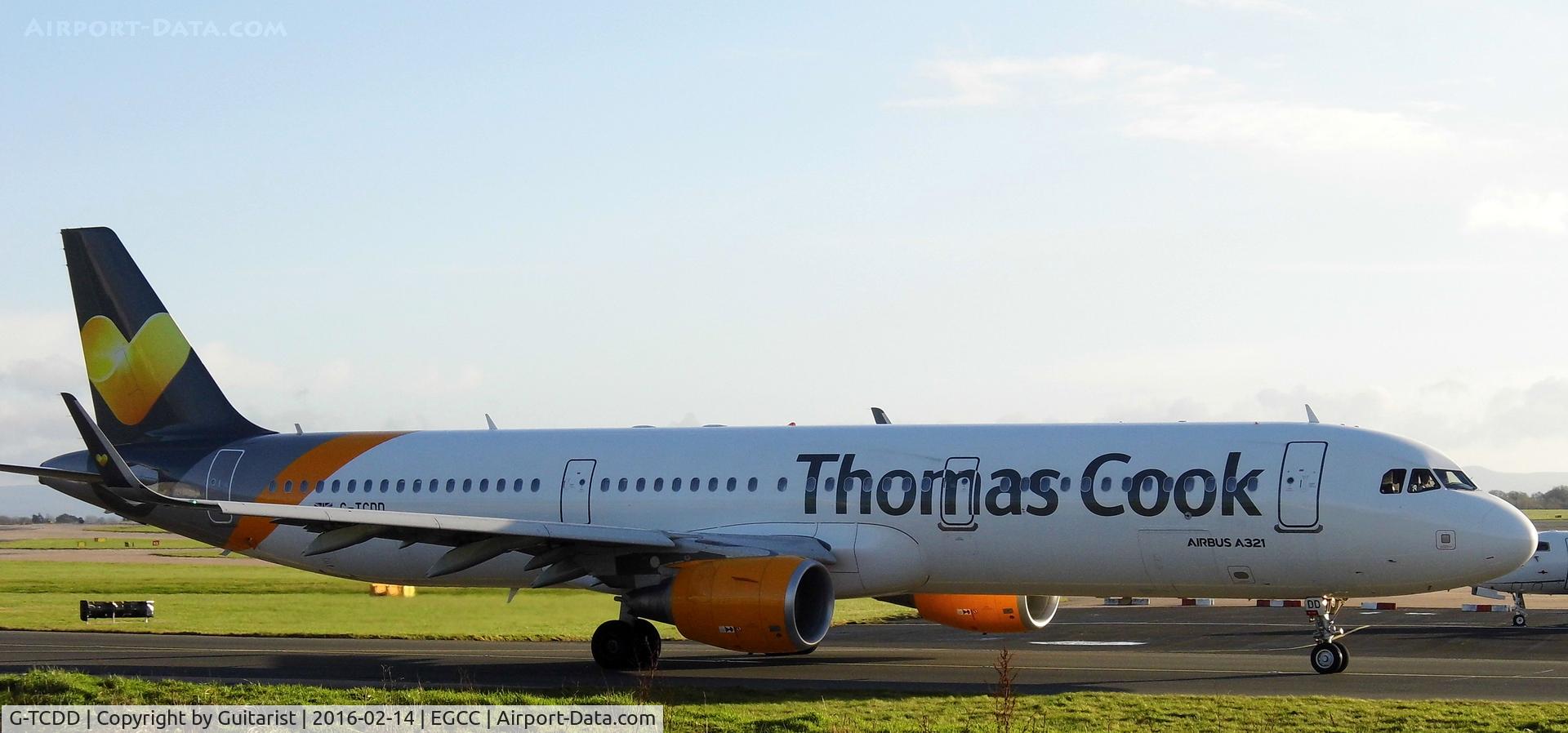 G-TCDD, 2014 Airbus A321-211 C/N 6038, At Manchester