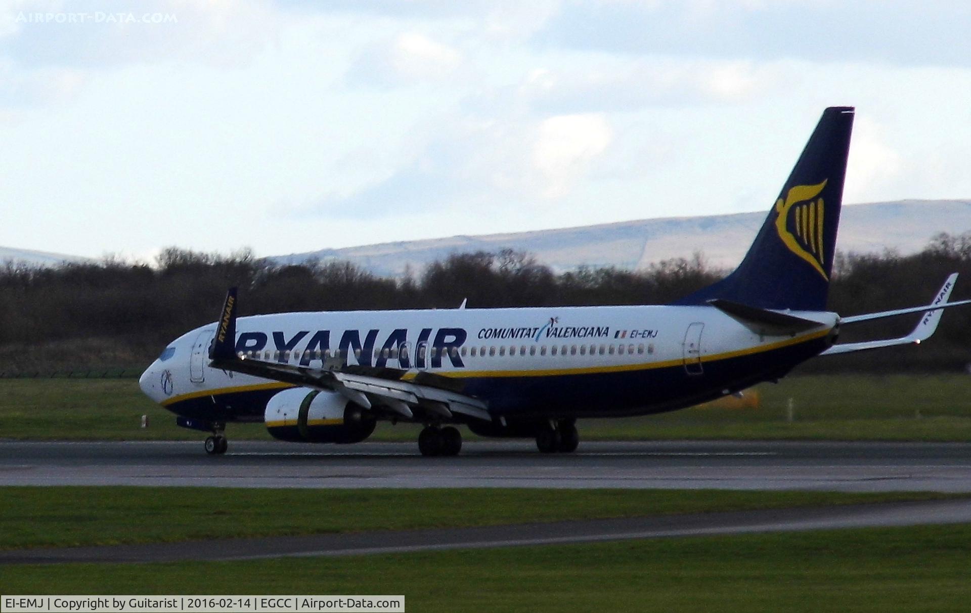 EI-EMJ, 2010 Boeing 737-8AS C/N 34975, At Manchester