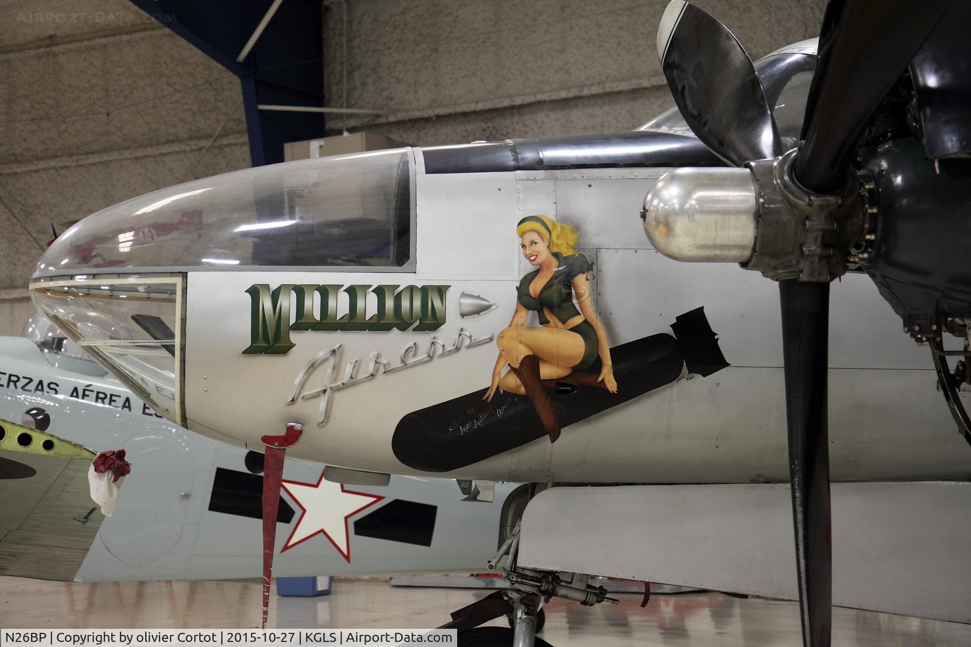 N26BP, 1944 Douglas A-26B Invader Invader C/N 7072, nose art