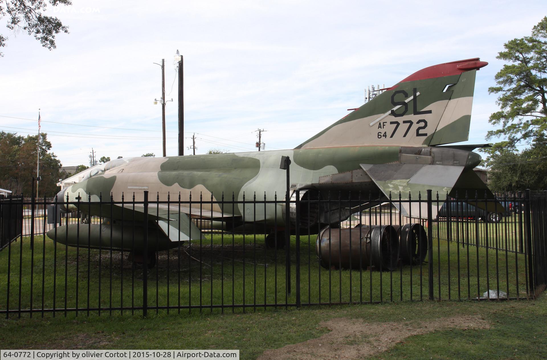 64-0772, 1964 McDonnell GF-4C Phantom II C/N 1072, sadly there are high fences around the aircraft