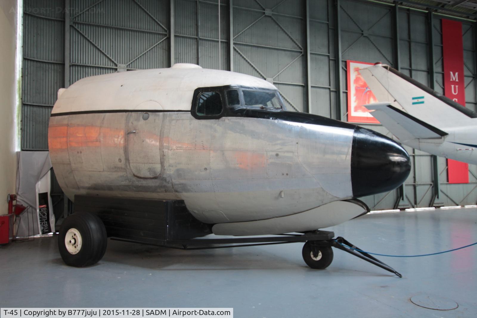 T-45, Douglas C-54A Skymaster C/N 7465, at Museo Nacional de Aeronautica