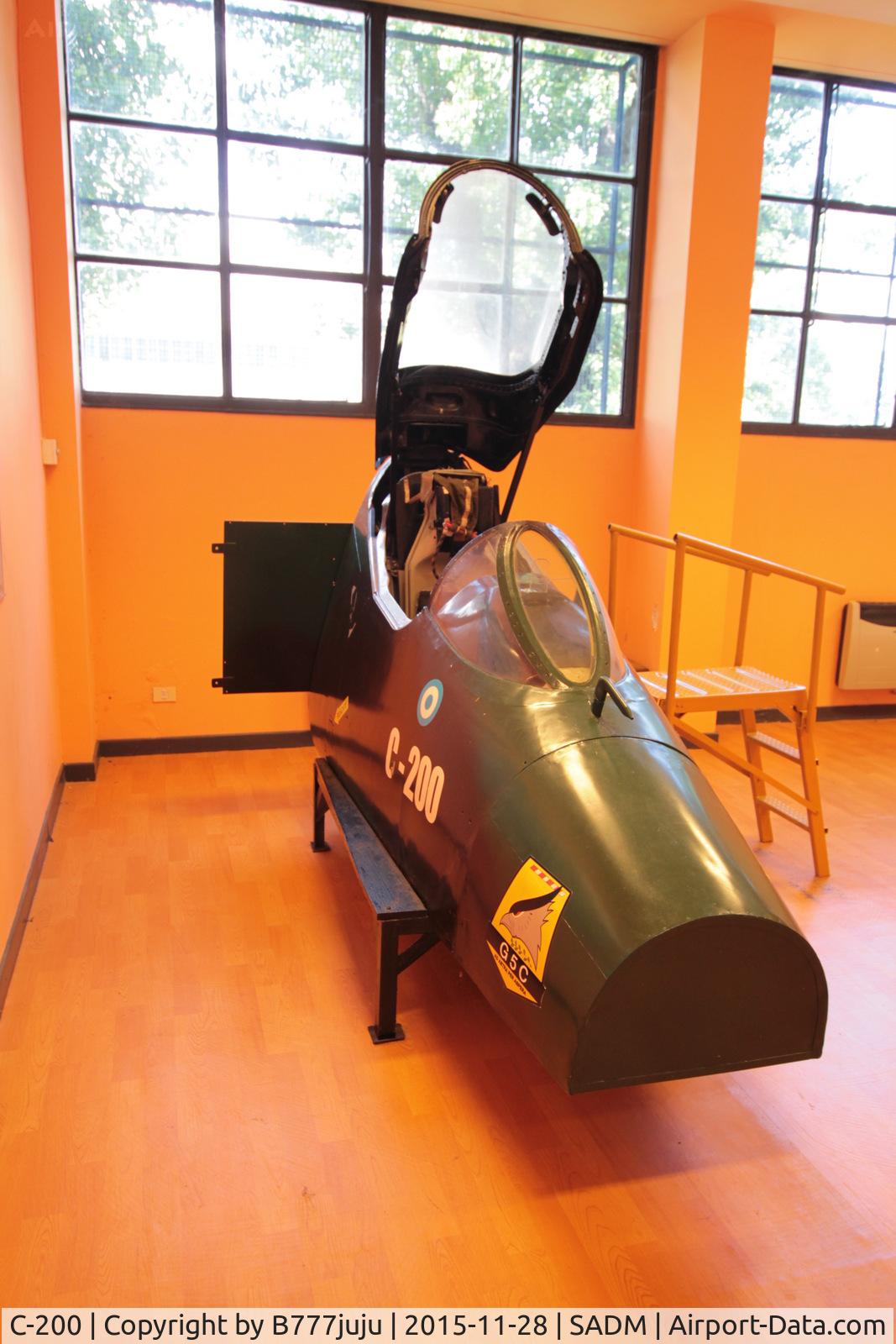 C-200, Douglas A-4B Skyhawk C/N Not found C-200, at Museo Nacional de Aeronautica
ex instruction