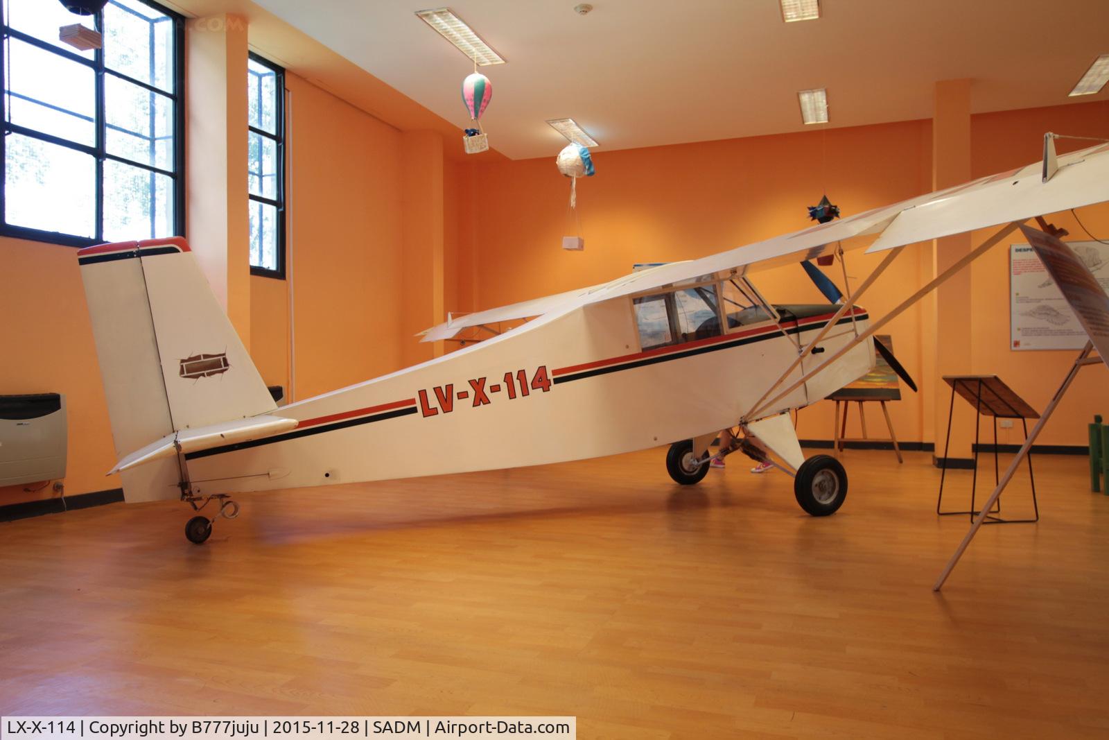 LX-X-114, 1979 Iriarte Ladrillo C/N 01, at Museo Nacional de Aeronautica