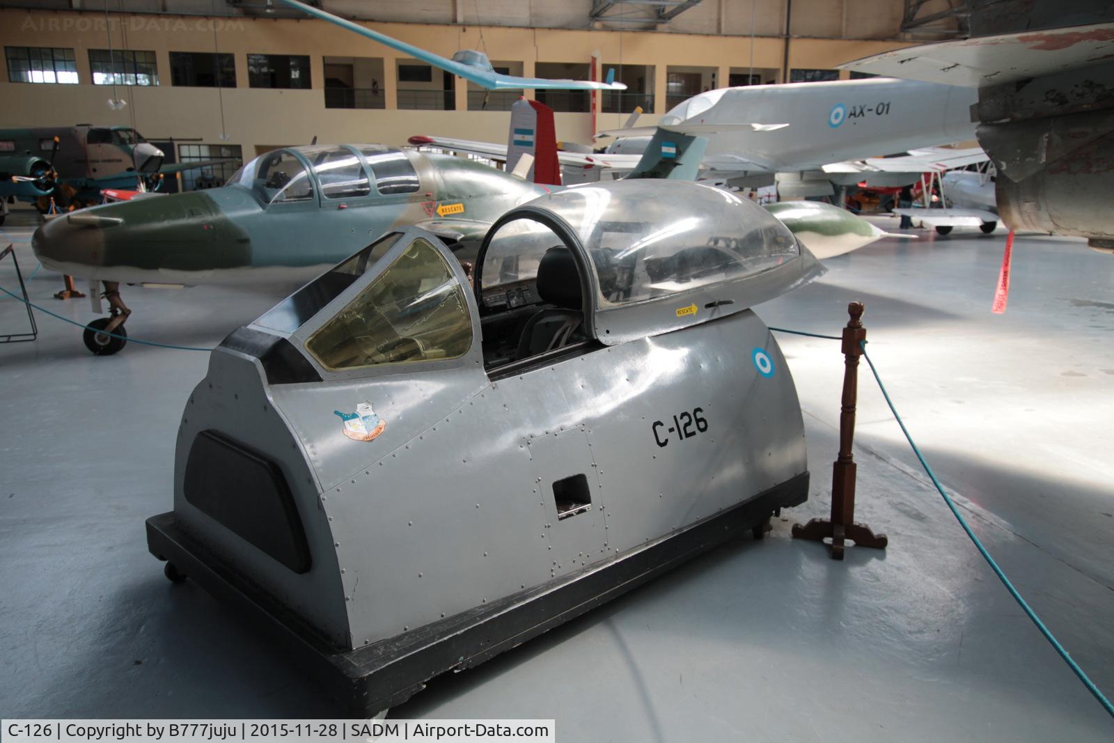 C-126, 1952 North American F-86F Sabre C/N Not found C-126, at Museo Nacional de Aeronautica