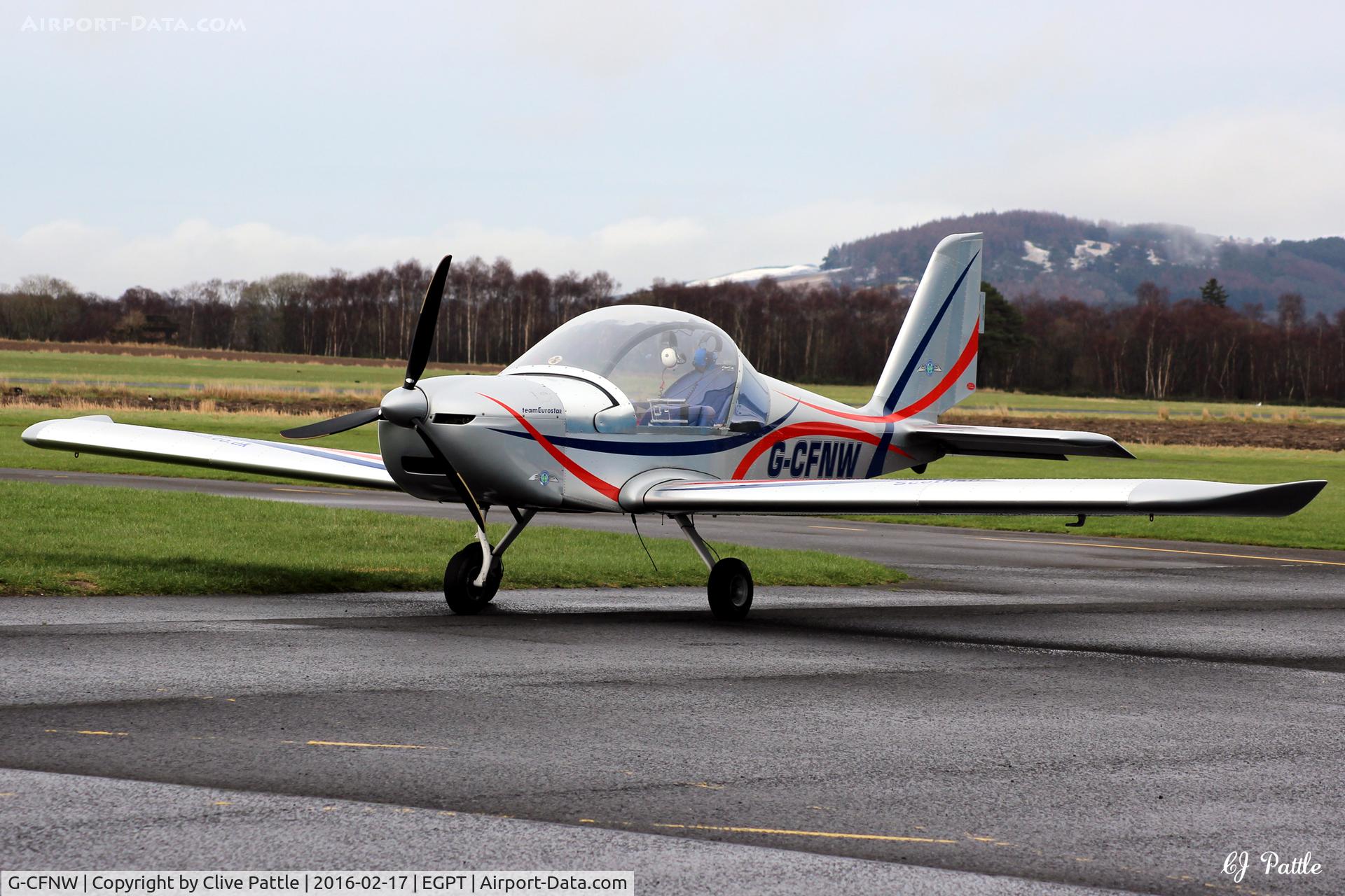 G-CFNW, 2008 Cosmic EV-97 TeamEurostar UK C/N 3317, Parked up at Perth EGPT