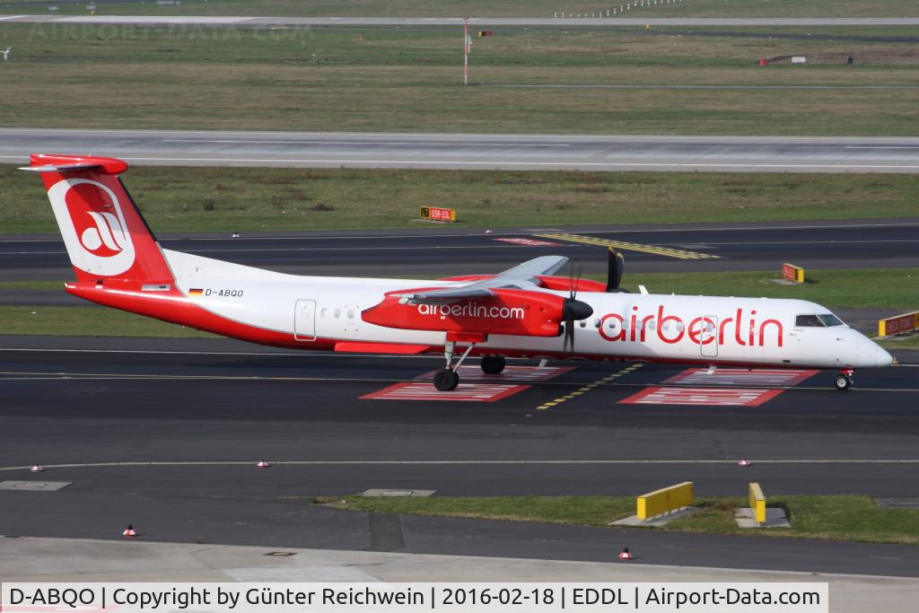 D-ABQO, 2006 De Havilland Canada DHC-8-402Q Dash 8 Dash 8 C/N 4129, Taxiing