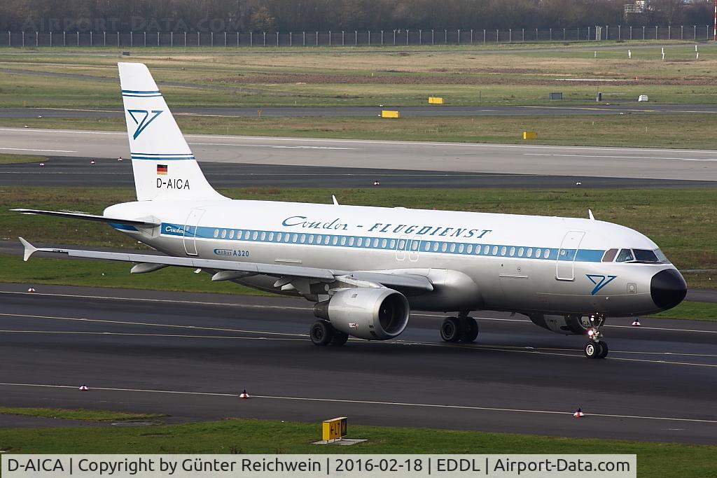 D-AICA, 1998 Airbus A320-212 C/N 774, Departing