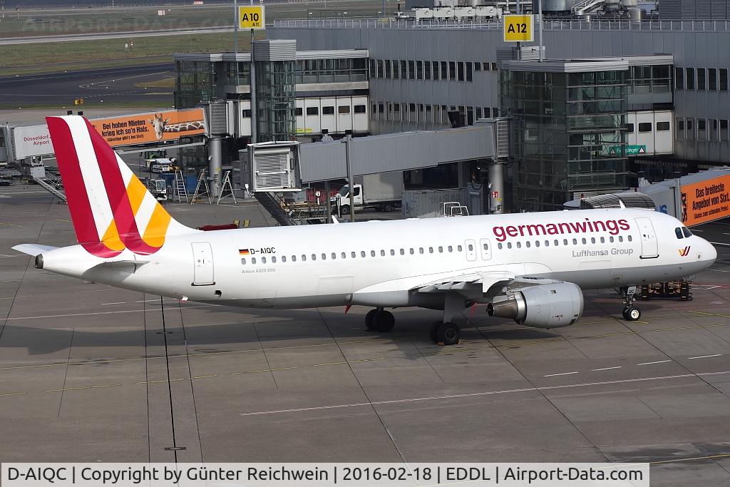 D-AIQC, 1991 Airbus A320-211 C/N 201, At Terminal A