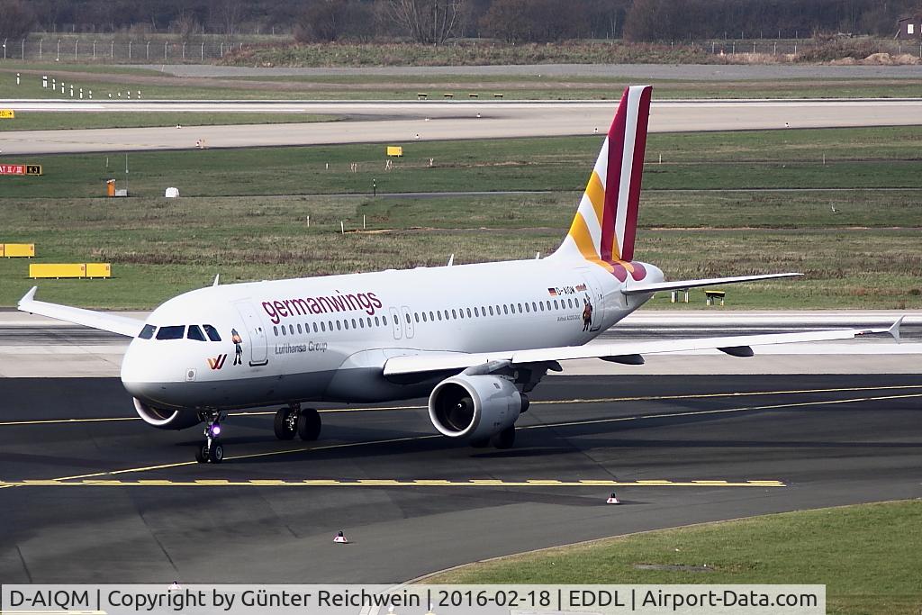 D-AIQM, 1991 Airbus A320-211 C/N 0268, Arriving