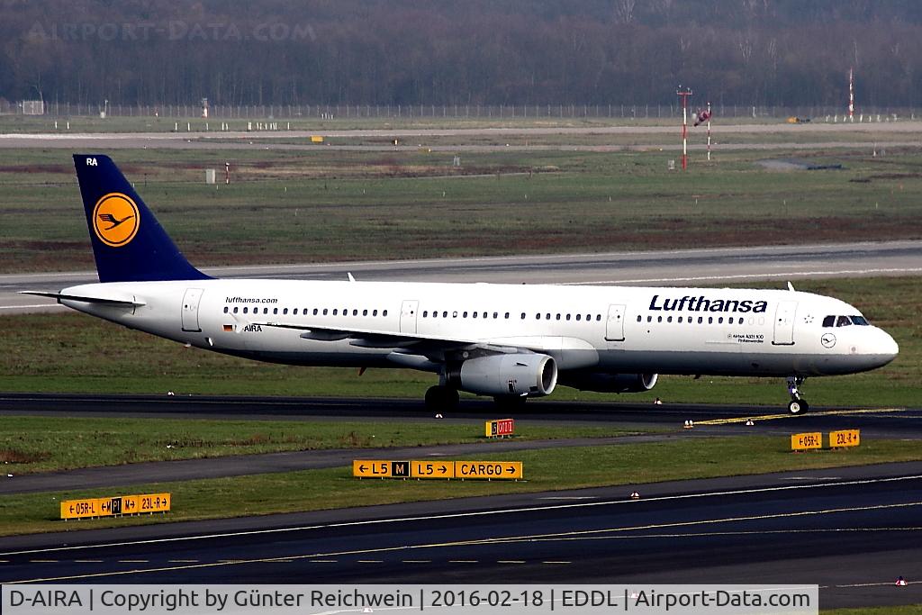 D-AIRA, 1993 Airbus A321-131 C/N 0458, Arriving