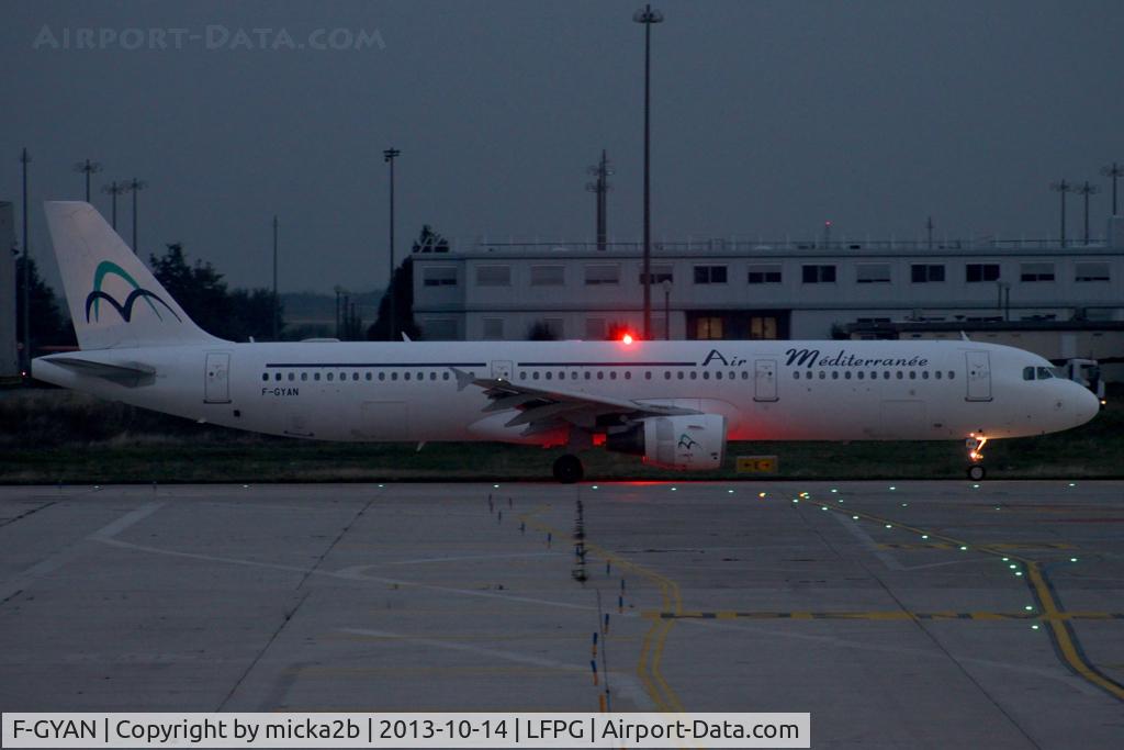 F-GYAN, 1995 Airbus A321-111 C/N 535, Taxiing