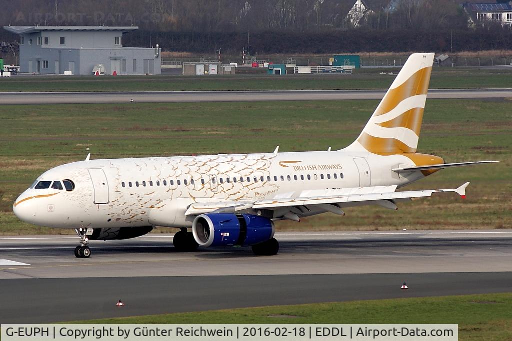 G-EUPH, 2000 Airbus A319-131 C/N 1225, Arriving