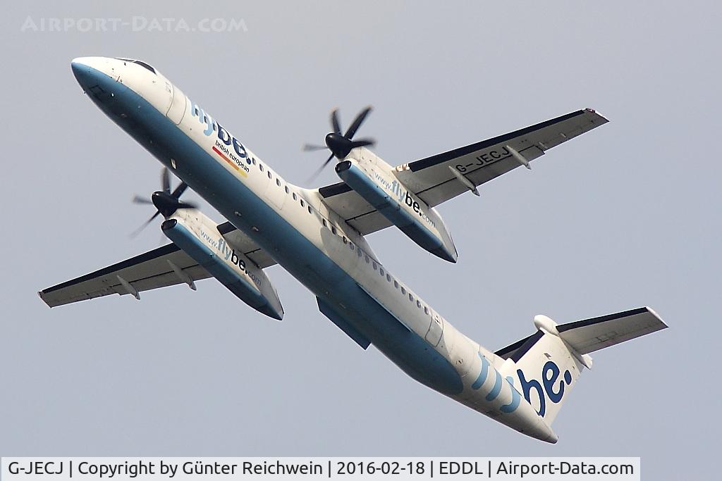 G-JECJ, 2005 De Havilland Canada DHC-8-402Q Dash 8 C/N 4110, Climbing