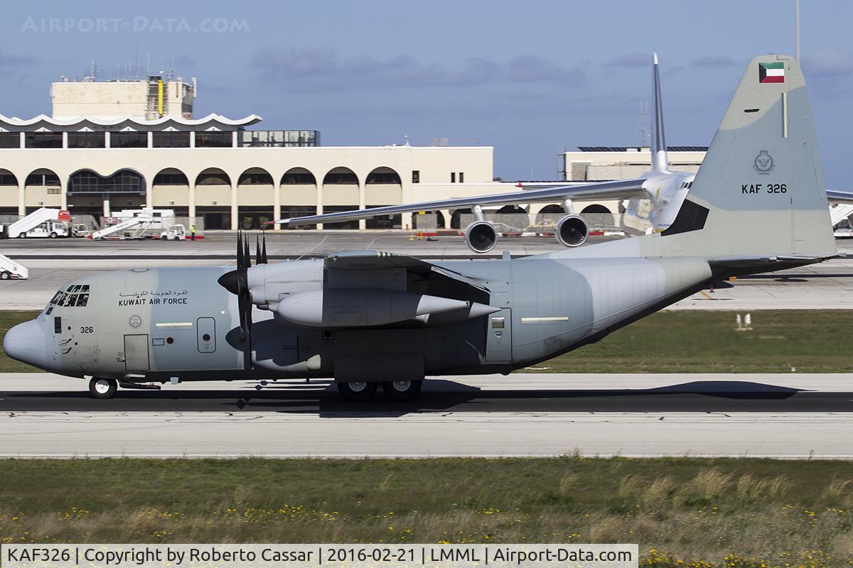 KAF326, Lockheed Martin KC-130J Hercules Hercules C/N 382-5746, Runway 31