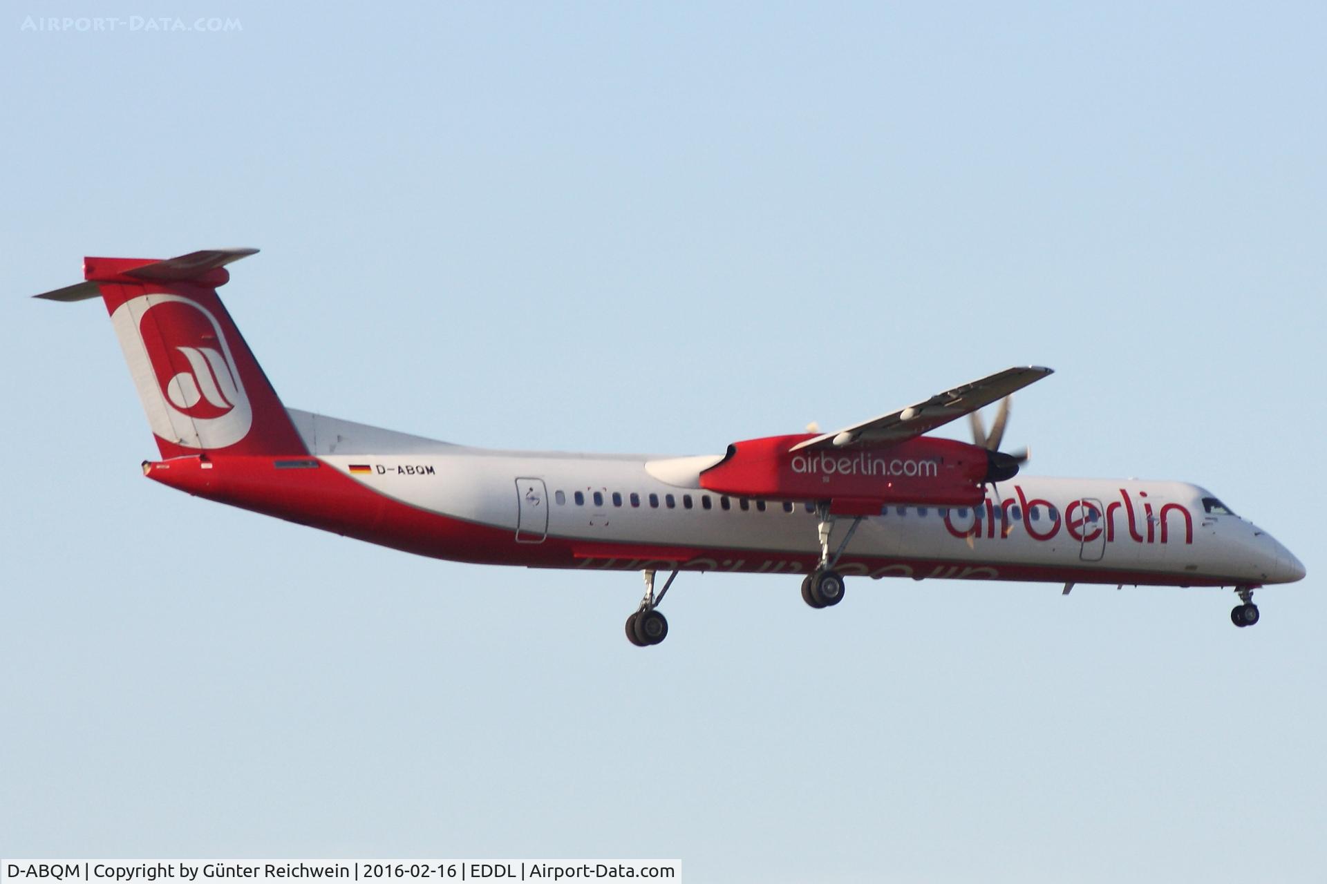 D-ABQM, 2006 De Havilland Canada DHC-8-402Q Dash 8 C/N 4119, Descending