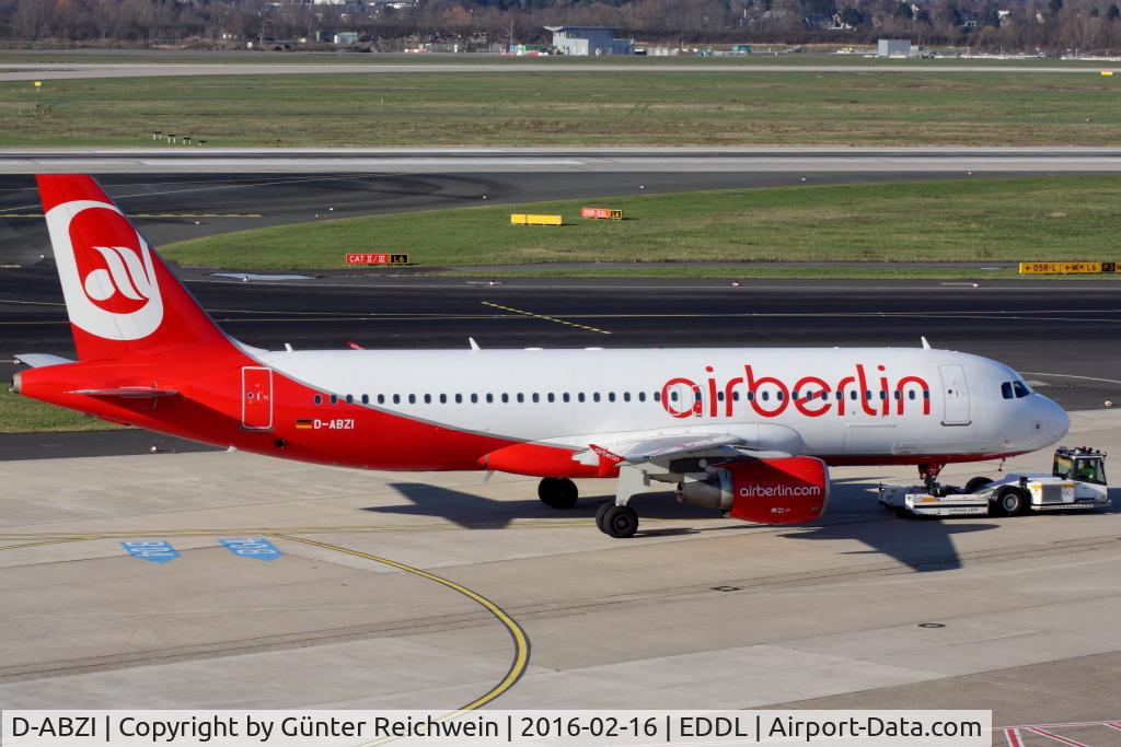 D-ABZI, 2007 Airbus A320-216 C/N 3328, Pushed back