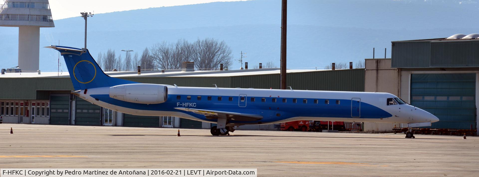 F-HFKC, 2000 Embraer ERJ-145LR (EMB-145LR) C/N 145282, Foronda - Vitoria-Gasteiz - España