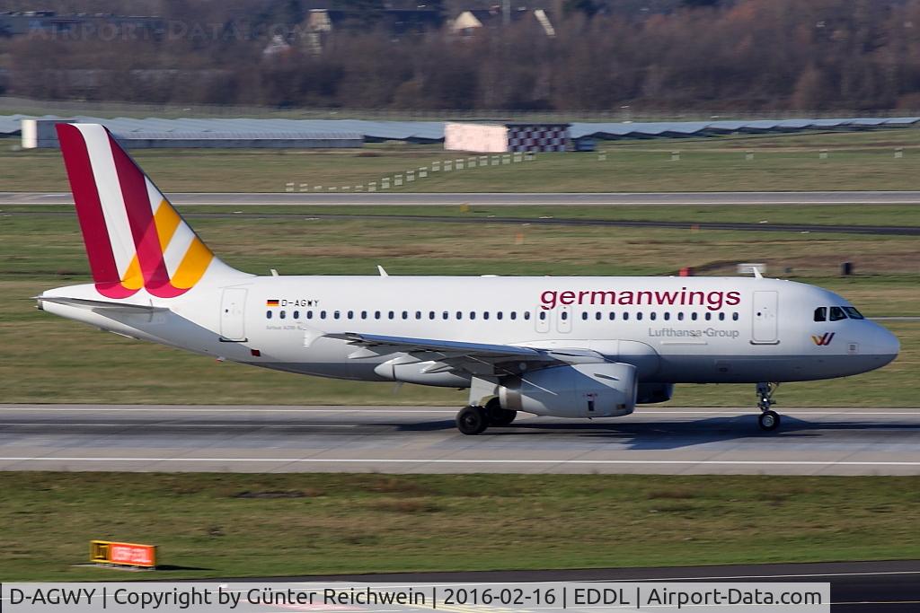 D-AGWY, 2013 Airbus A319-132 C/N 5941, Taking off