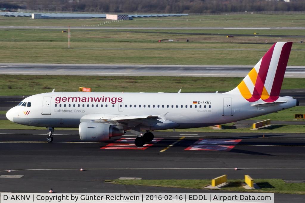 D-AKNV, 2005 Airbus A319-112 C/N 2632, Taxiing to the runway