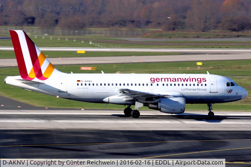 D-AKNV, 2005 Airbus A319-112 C/N 2632, Taking off