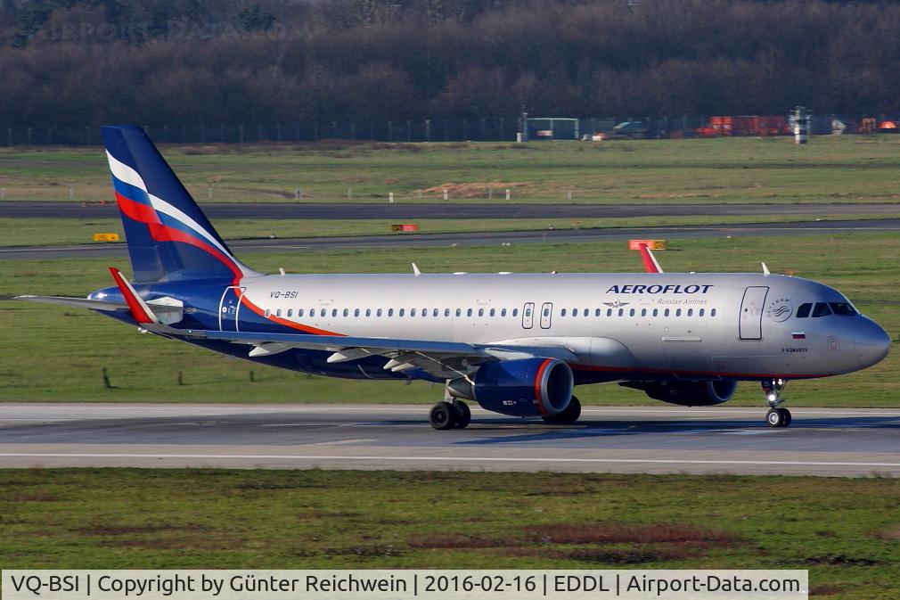 VQ-BSI, 2014 Airbus A320-214 C/N 6043, Arriving