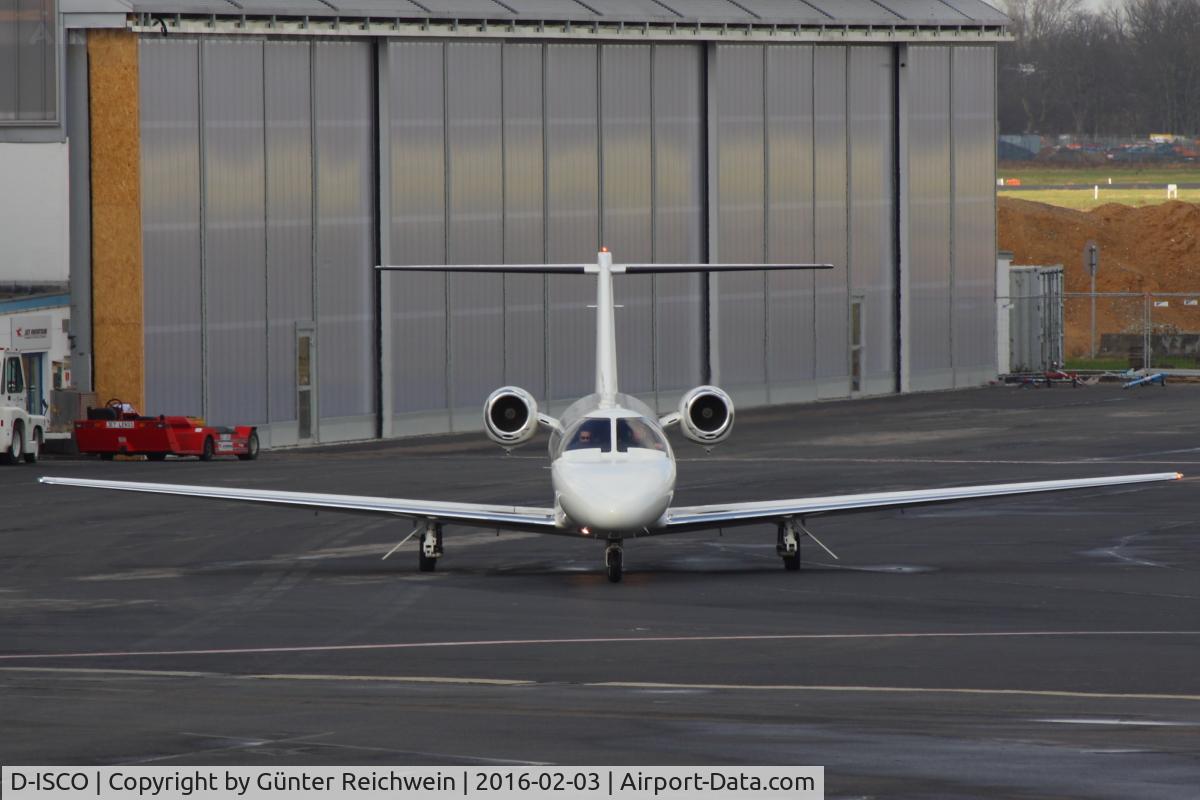 D-ISCO, 2003 Cessna 525A CitationJet CJ2 C/N 525A-0151, AT DUS General Aviation Terminal