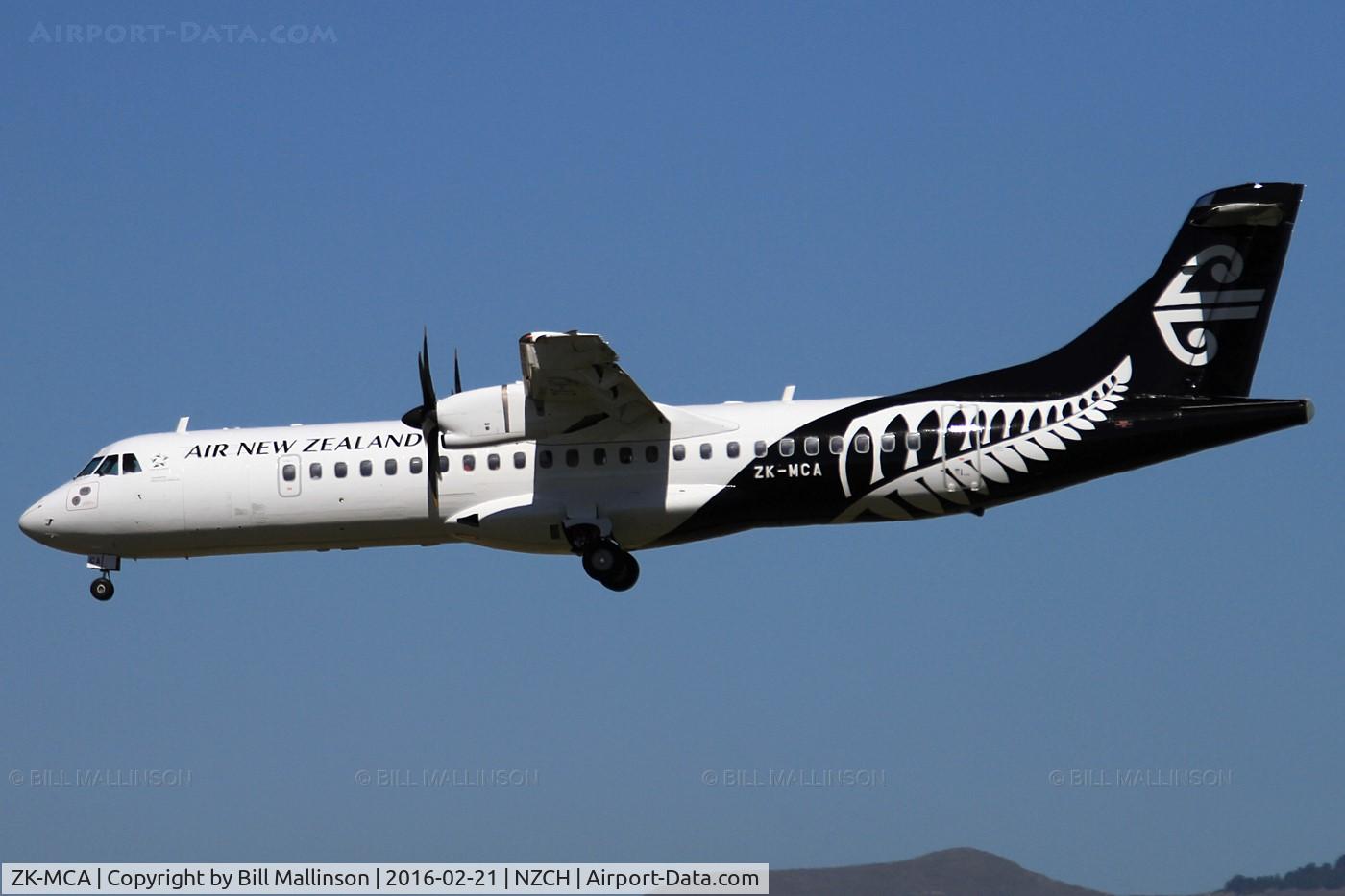 ZK-MCA, 1999 ATR 72-212A C/N 597, NZ5379 from ROT