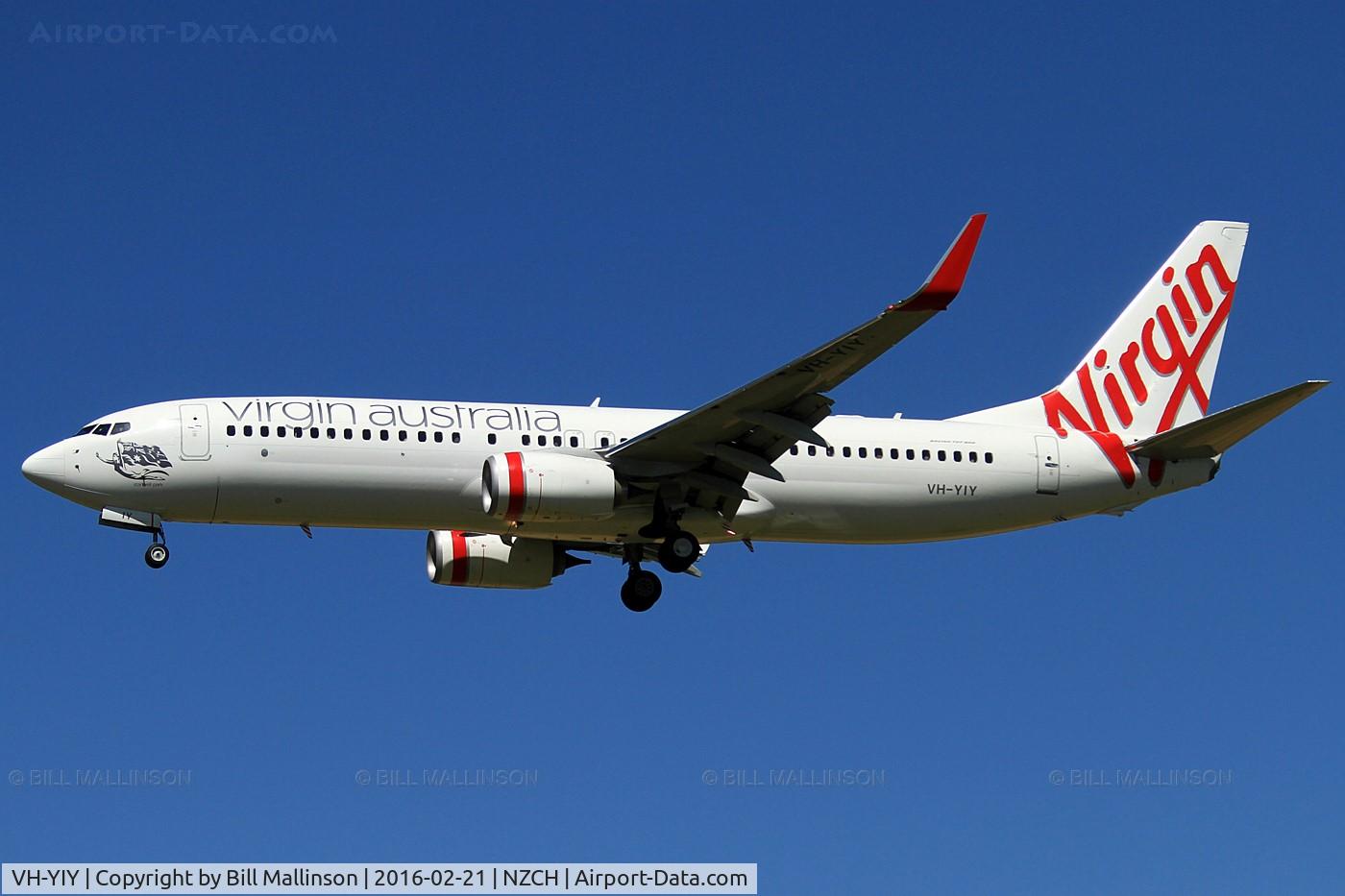 VH-YIY, 2015 Boeing 737-8FE C/N 40701, VA124 from BNE