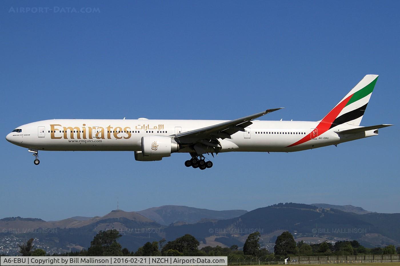 A6-EBU, 2006 Boeing 777-31H/ER C/N 34484, EK418 from DXB ( Via BKK and SYD )