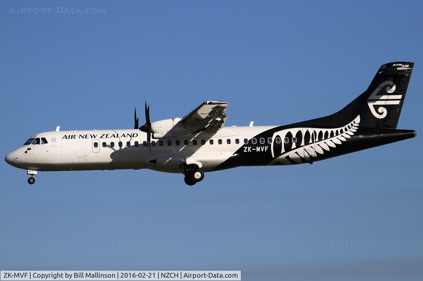 ZK-MVF, 2015 ATR 72-600 C/N 1228, NZ5008 from IVC