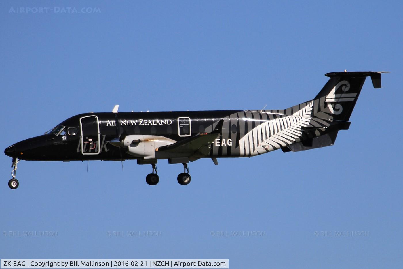 ZK-EAG, 2002 Raytheon Aircraft Company 1900D C/N UE-430, NZ2869 from HKK