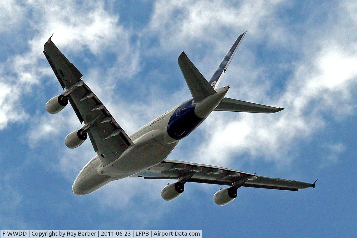 F-WWDD, 2005 Airbus A380-861 C/N 004, Airbus A380-861 [004] (Airbus Industrie) Paris Le-Bourget~F 23/06/2011